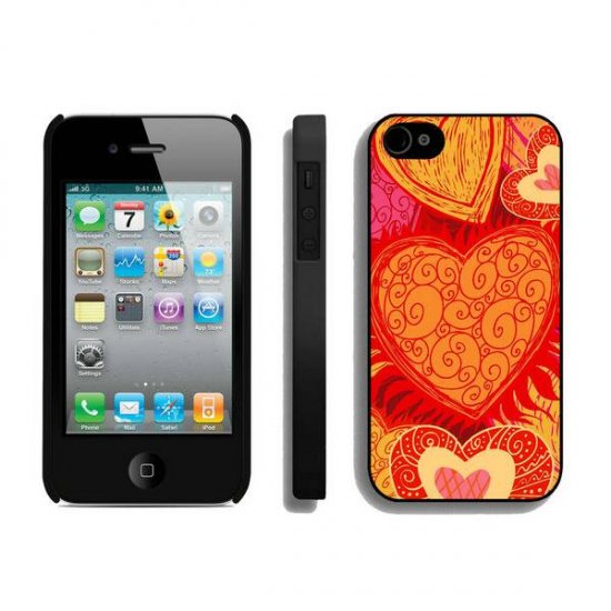 Valentine Love Painting iPhone 4 4S Cases BRU | Women - Click Image to Close